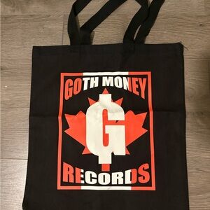 Goth Money Canada Tote Bag